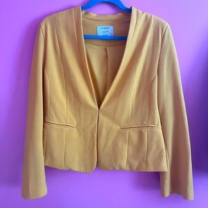 WOMEN’S BLAZER - YELLOW